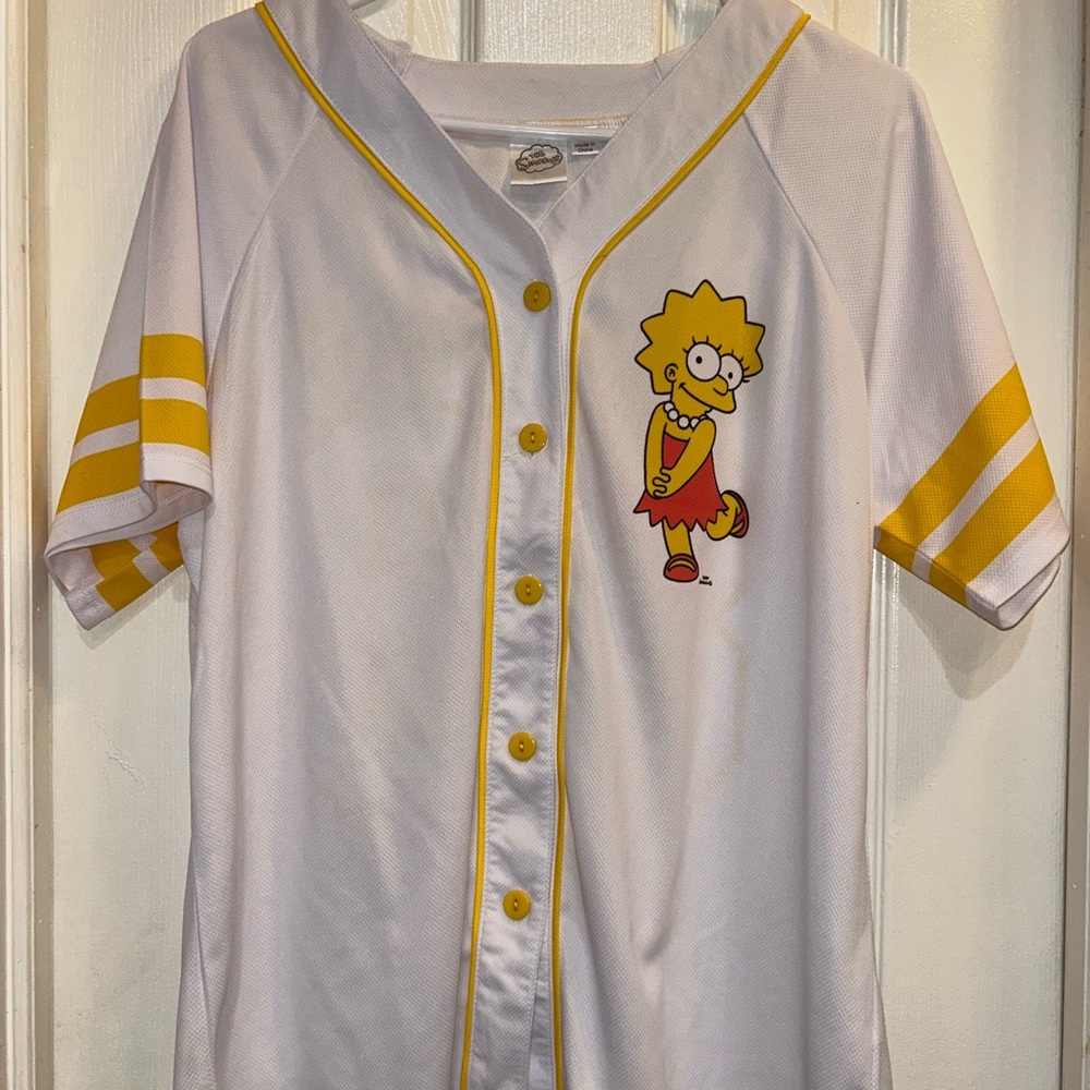 Lisa Simpson Women’s Baseball Shirt